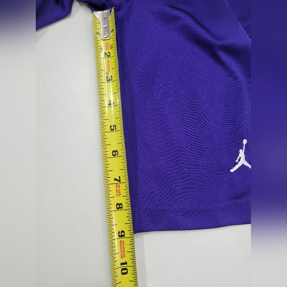 NIKE AIR JORDAN YOUTH BASKETBALL SHORTS GRAPE RETRO 5 SIZE S(8-10YRS) - Picture 8 of 11